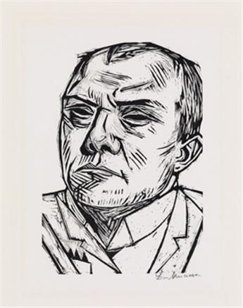 MAX BECKMANN Selbstbildnis.